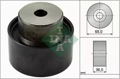 WILMINK GROUP wg1252758 -  Паразитный / Ведущий ролик, зубчатый ремень